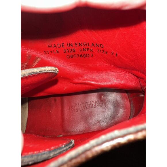 Jeffrey West Leather Chukka Boots With Laces Style 2125 - Picture 12 of 13